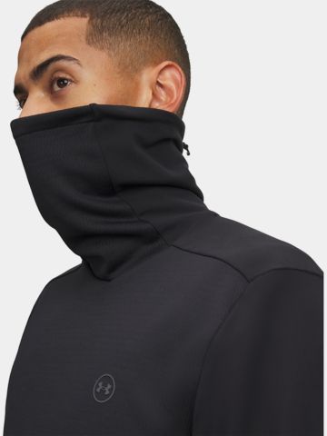 Under Armour Drive Funnel Pullover Stretch Midlayer schwarz