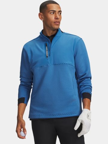 Under Armour Drive Pro Hybrid HZ Stretch Midlayer blau