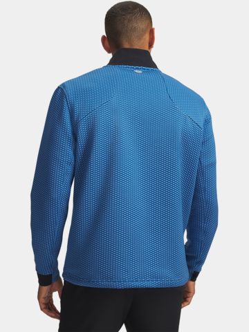 Under Armour Drive Pro Hybrid HZ Stretch Midlayer blau