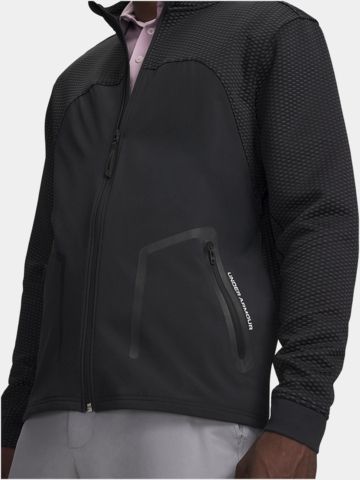 Under Armour Drive Pro Hybrid FZ Stretch Jacke schwarz