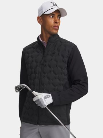 Under Armour Drive Down Hybrid Thermo Jacke schwarz