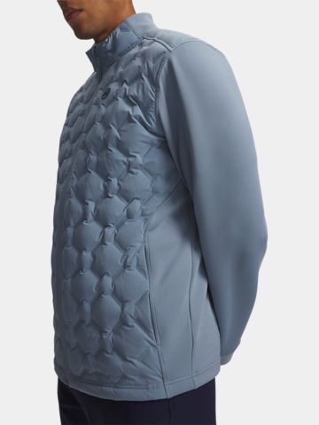 Under Armour Drive Down Hybrid Thermo Jacke blau