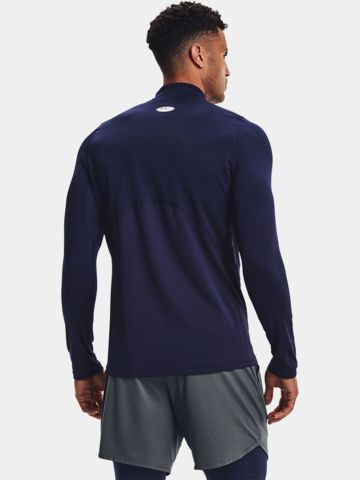 Under Armour CG Armour Fitted Mock Unterzieher navy