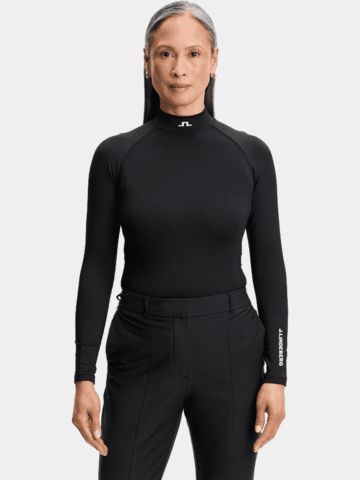J.Lindeberg Ella Brushed Top Thermo Unterzieher schwarz