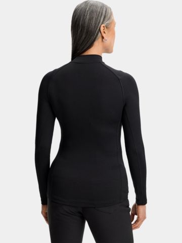 J.Lindeberg Ella Brushed Top – termoprádlo, černé