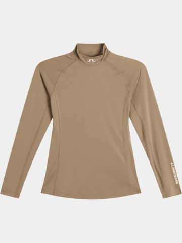 J.Lindeberg Spodní tričko Ella Top Mock taupe