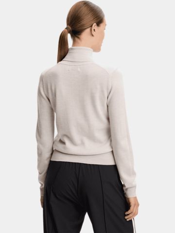 J.Lindeberg Anja Knitted Rollkragen Strick sand
