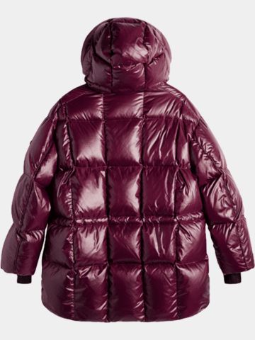 J.Lindeberg Tranquil Daunen Jacke bordeaux