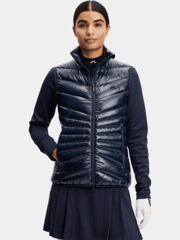 J.Lindeberg Lara Light Down Vest Daunen Weste navy