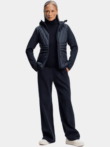 J.Lindeberg Anja Rollkragen Strick navy
