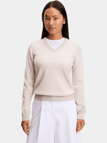 J.Lindeberg Amaya Pullover Strick sand