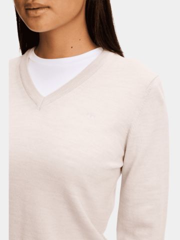 J.Lindeberg Amaya Pullover Strick sand