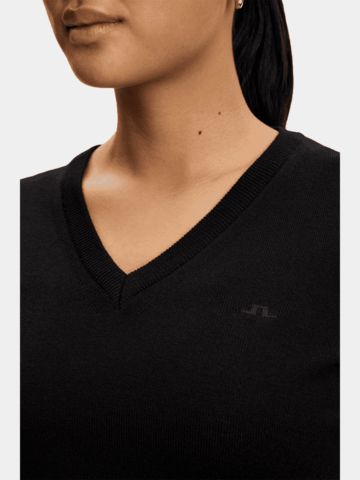 J.Lindeberg Amaya Pullover Strick schwarz
