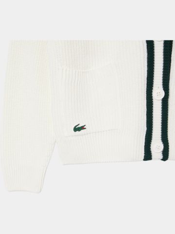 Lacoste CARDIGANS Jacke Strick ecru