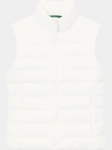 Lacoste PUFFER Thermo Weste weiß
