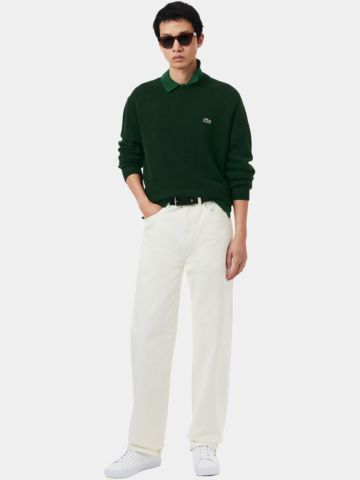 Lacoste CREWNECKS Pullover Strick grün