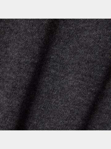 Lacoste Pletený svetr s polovičním zipem a rolákem šedá