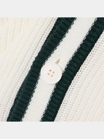 Lacoste CARDIGANS HOMME Jacke Strick ecru