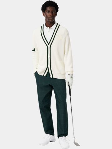 Lacoste CARDIGANS HOMME Jacke Strick ecru