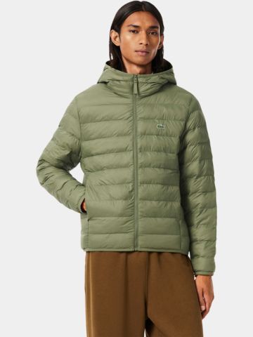 Lacoste PUFFER Thermo Jacke oliv