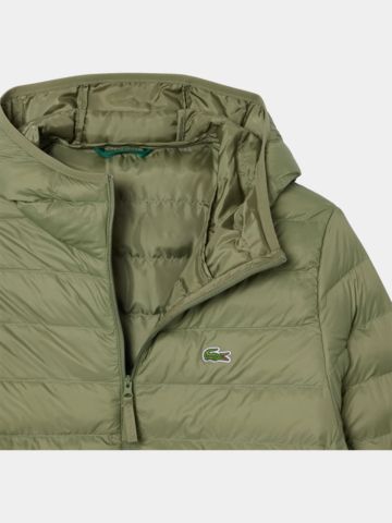 Lacoste PUFFER Thermo Jacke oliv