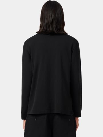 Lacoste MAILLE Halbarm Polo schwarz