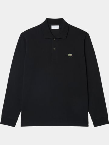 Lacoste MAILLE Halbarm Polo schwarz