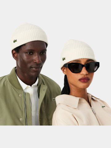 Lacoste CAPS UNISEX ecru