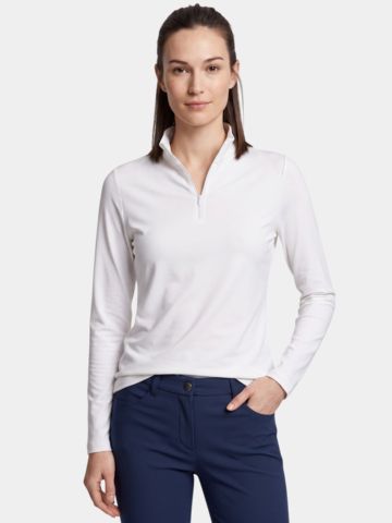 Valiente 1/2 Zip Thermo Unterzieher ecru