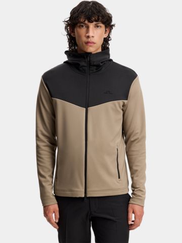 J.Lindeberg Maclean Stretch Midlayer camel