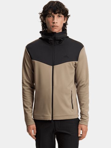 J.Lindeberg Maclean Stretch Midlayer, barva camel