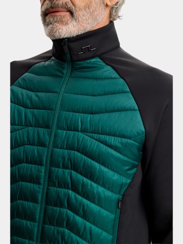 J.Lindeberg Bunda Heyden Quilt Thermo zelená