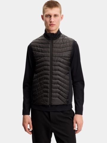J.Lindeberg Heyden Thermo Vest, Black