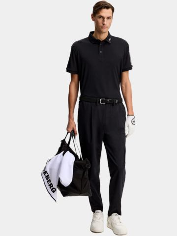 J.Lindeberg Polo s krátkými rukávy Tour Tech černá