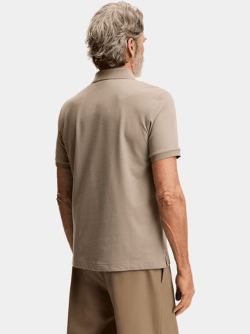 J.Lindeberg Verse Halbarm Polo camel