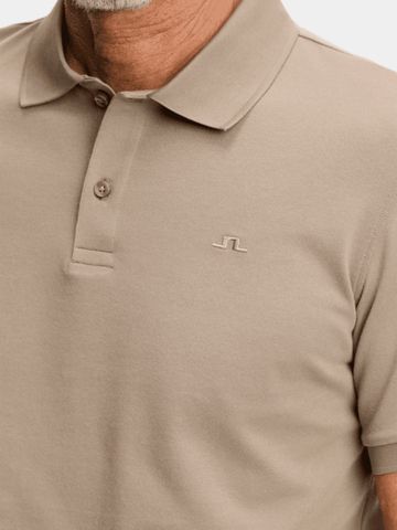 J.Lindeberg Verse Halbarm Polo camel