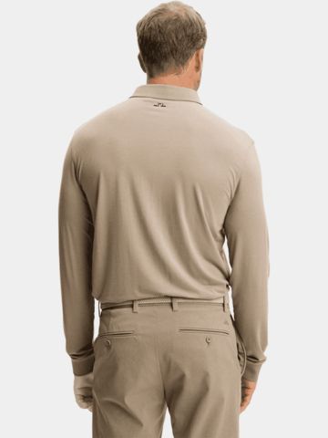 J.Lindeberg Polo s dlouhým rukávem Florian LS velbloud