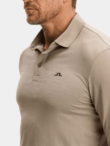 J.Lindeberg Polo s dlouhým rukávem Florian LS velbloud