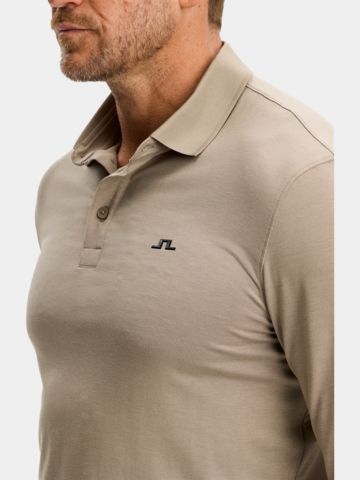 J.Lindeberg Polo s dlouhým rukávem Florian LS velbloud