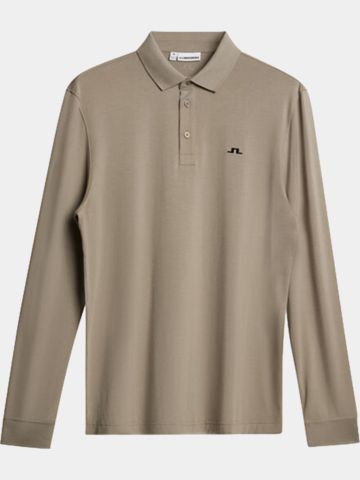 J.Lindeberg Polo s dlouhým rukávem Florian LS velbloud