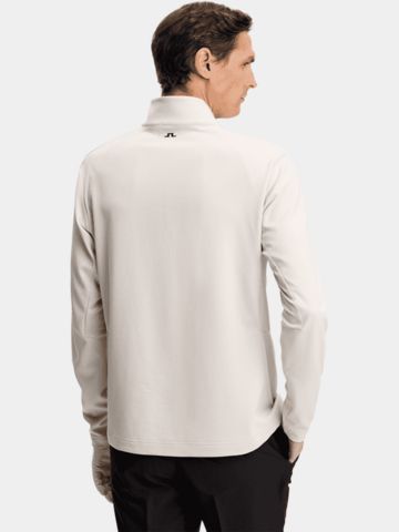 J.Lindeberg Leon Quarter Stretch Midlayer beige