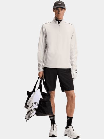 J.Lindeberg Leon Quarter Stretch Midlayer beige