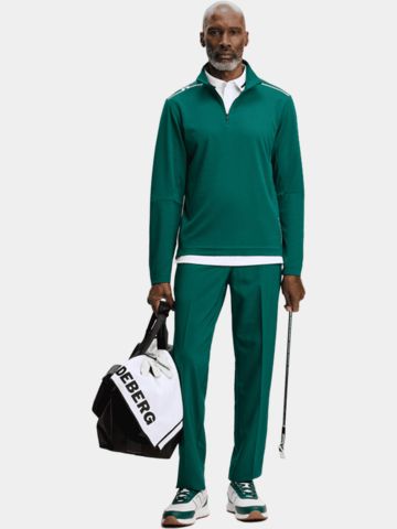 J.Lindeberg Leon Quarter Stretch Midlayer grün