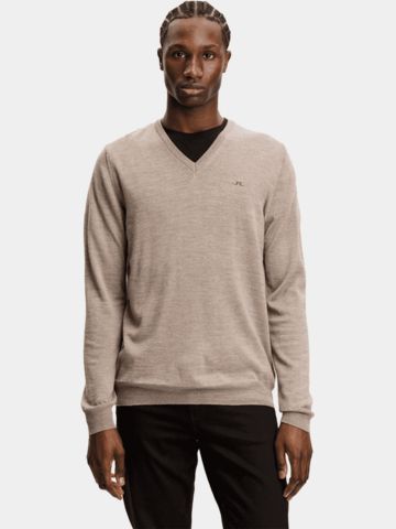 J.Lindeberg Lyman Pullover Strick camel