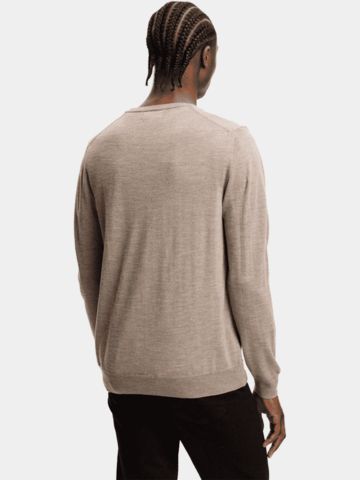 J.Lindeberg Lyman Pullover Strick camel