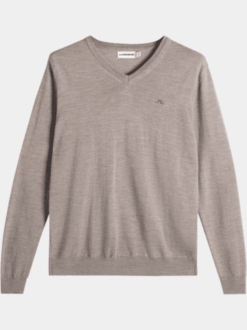 J.Lindeberg Lyman Pullover Strick camel