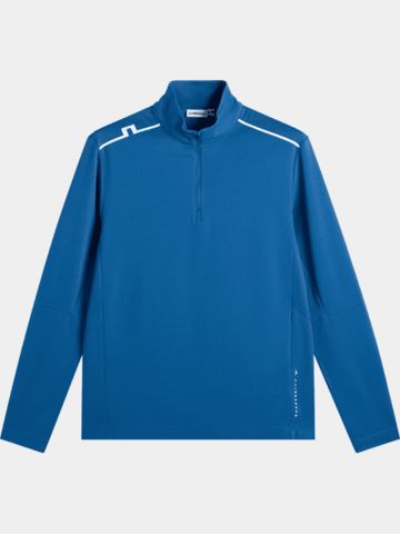 J.Lindeberg Leon Quarter Stretch Midlayer blau