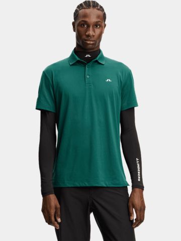 J.Lindeberg Polo s krátkými rukávy značky Bridge zelená