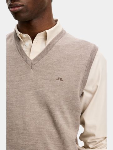 J.Lindeberg Liam Pullunder Strick camel