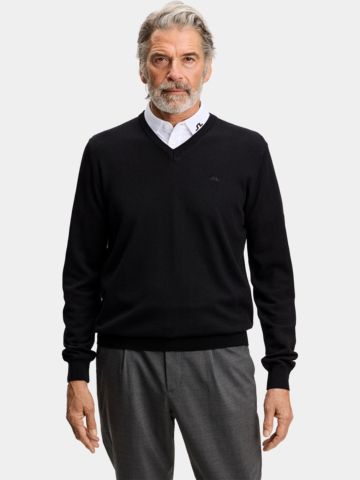 J.Lindeberg Lyman Pullover Strick schwarz